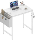 White 24" Kids Mini Study Desk