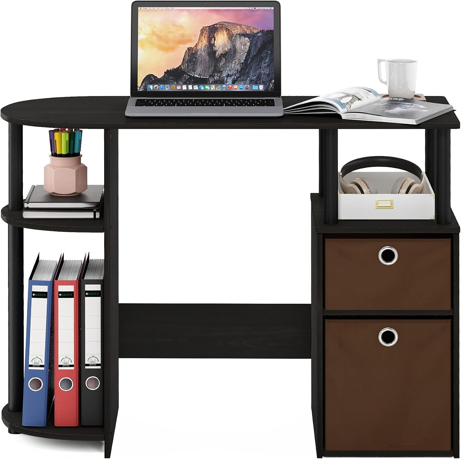 Espresso 38.4" Gaming Study Desk