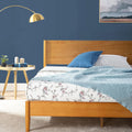Allen Full Size Wood Platform Bed Frame